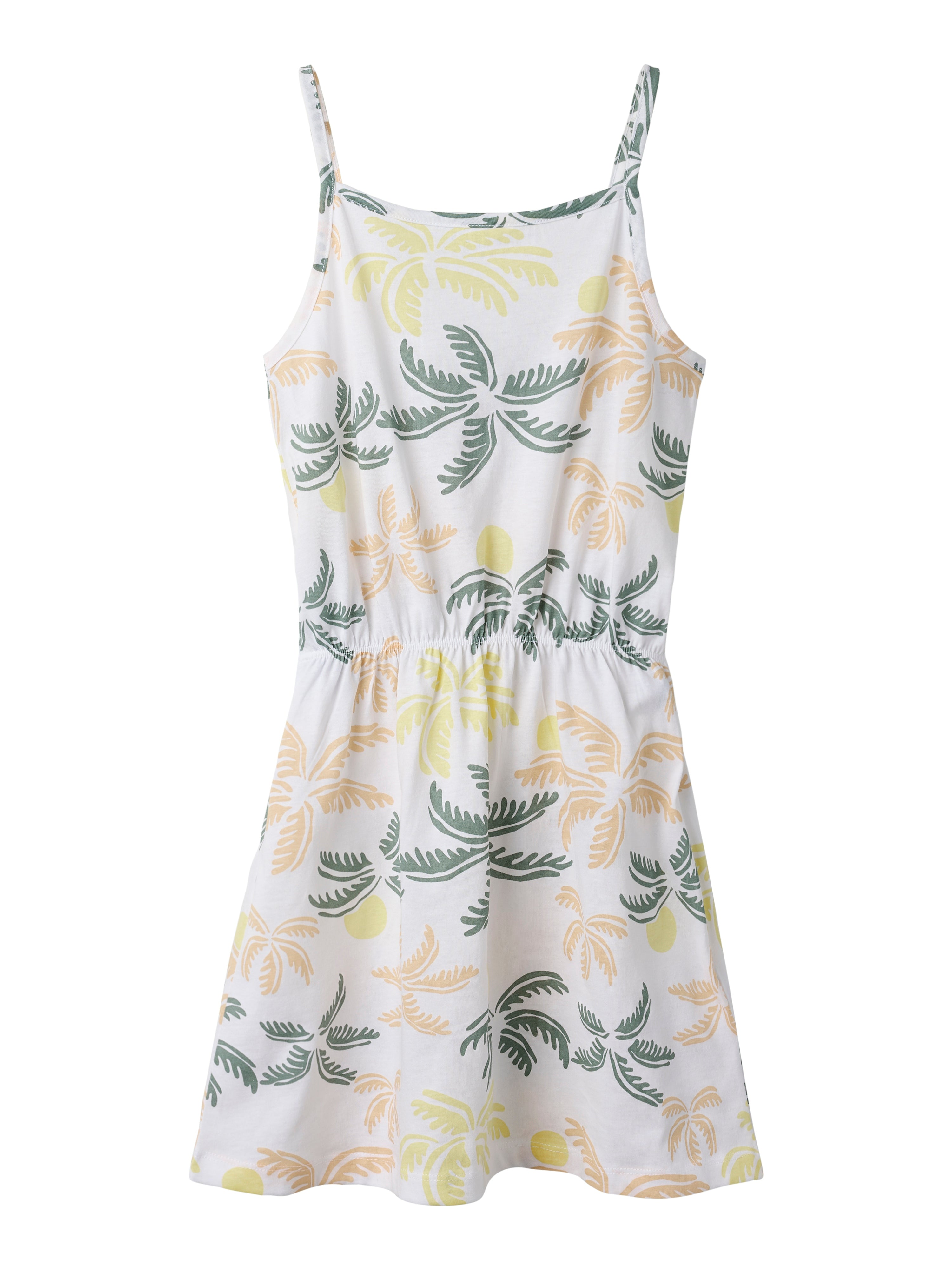 Vestido Tropical Blanco Kid