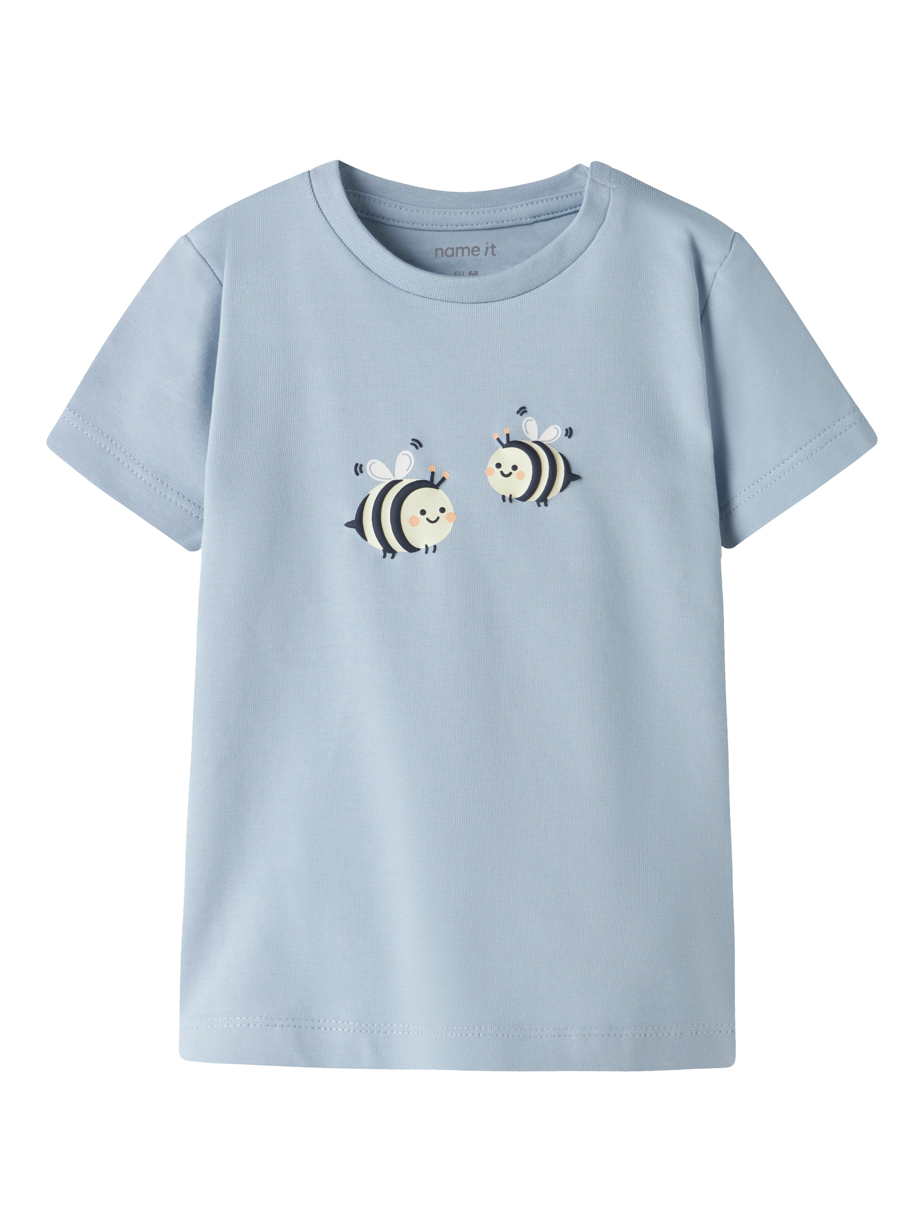 Camiseta Abeja Azul Clarito Bebé