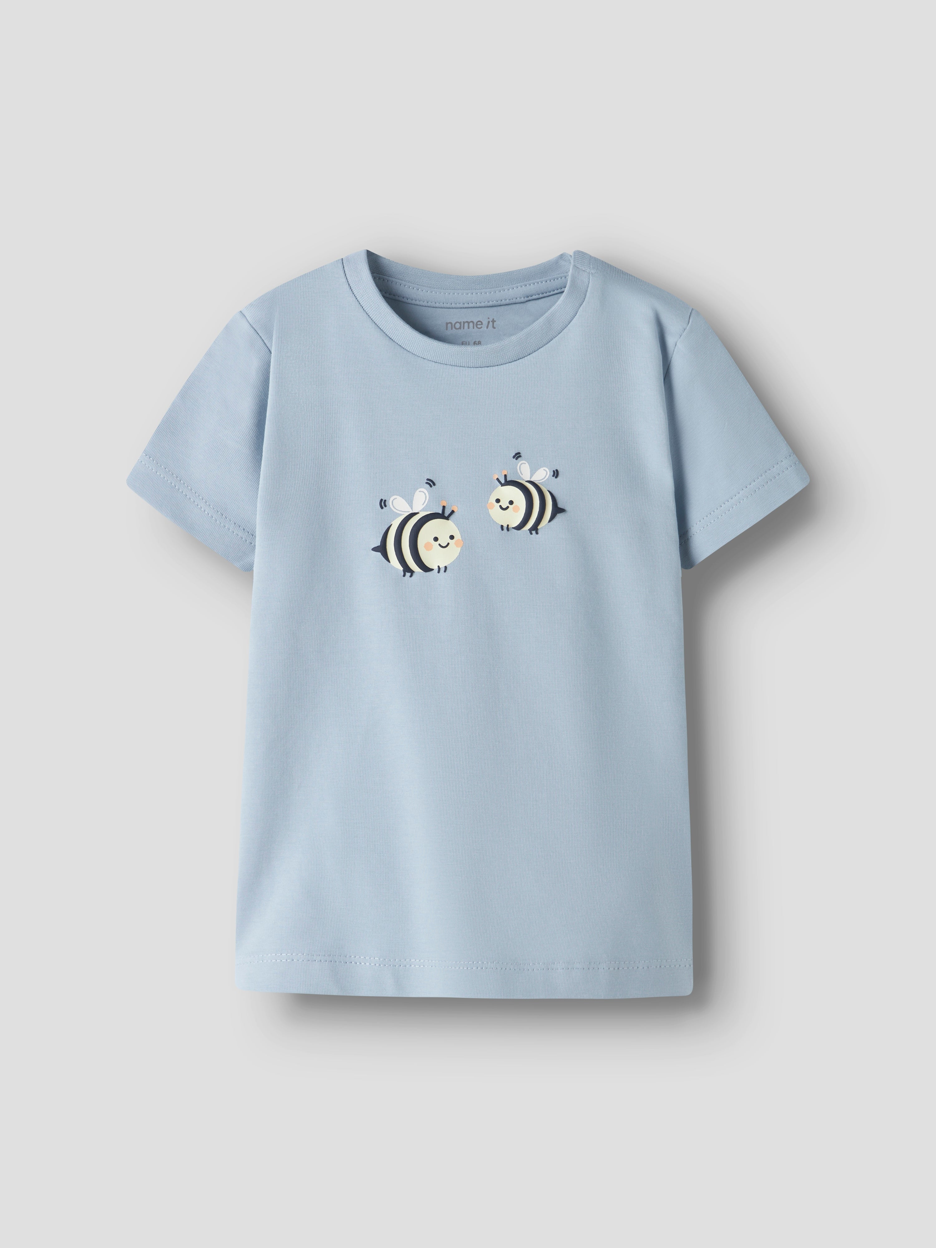 Camiseta Abeja Azul Clarito Bebé