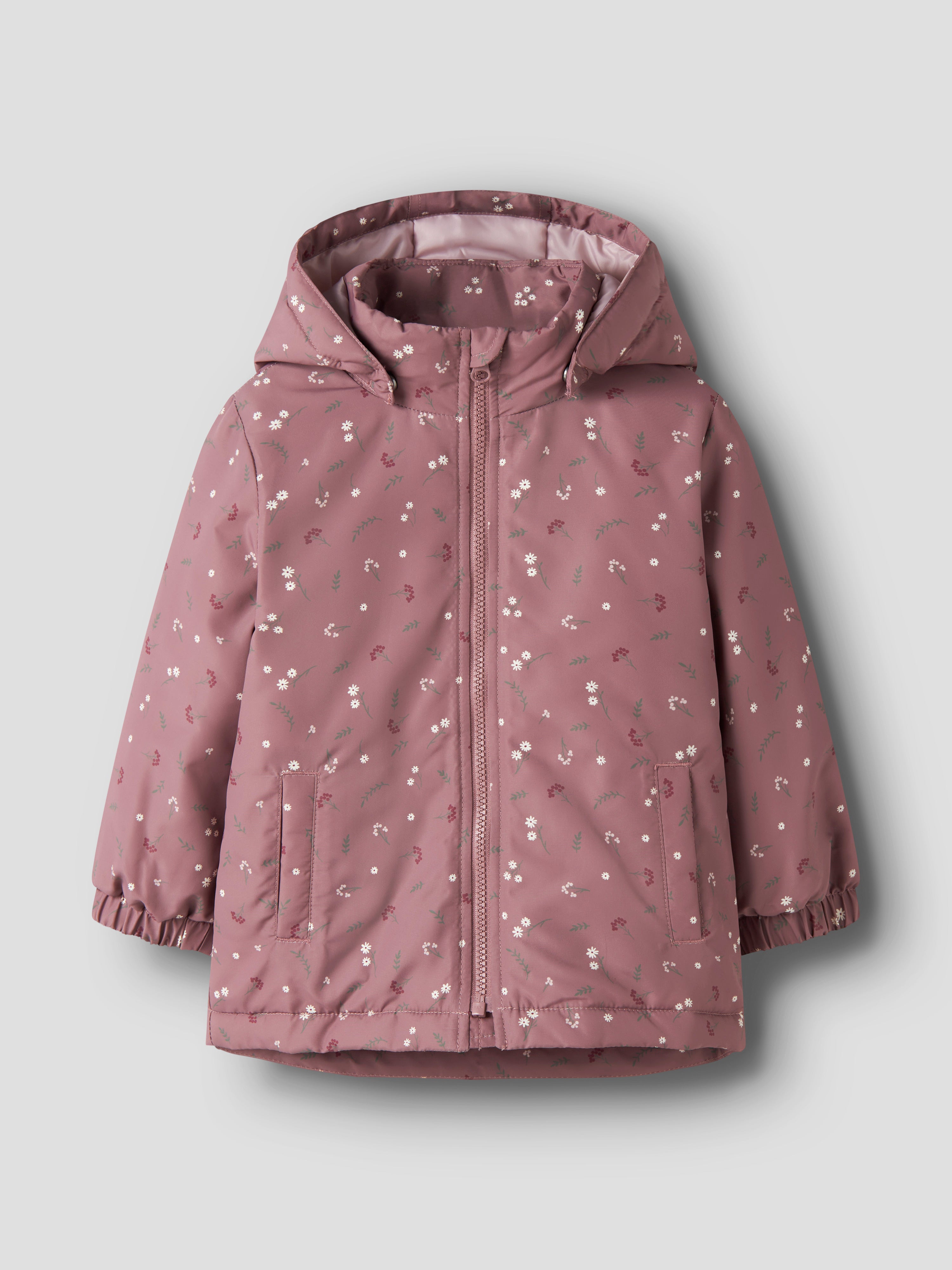 Chaqueta Floral Malva Mini
