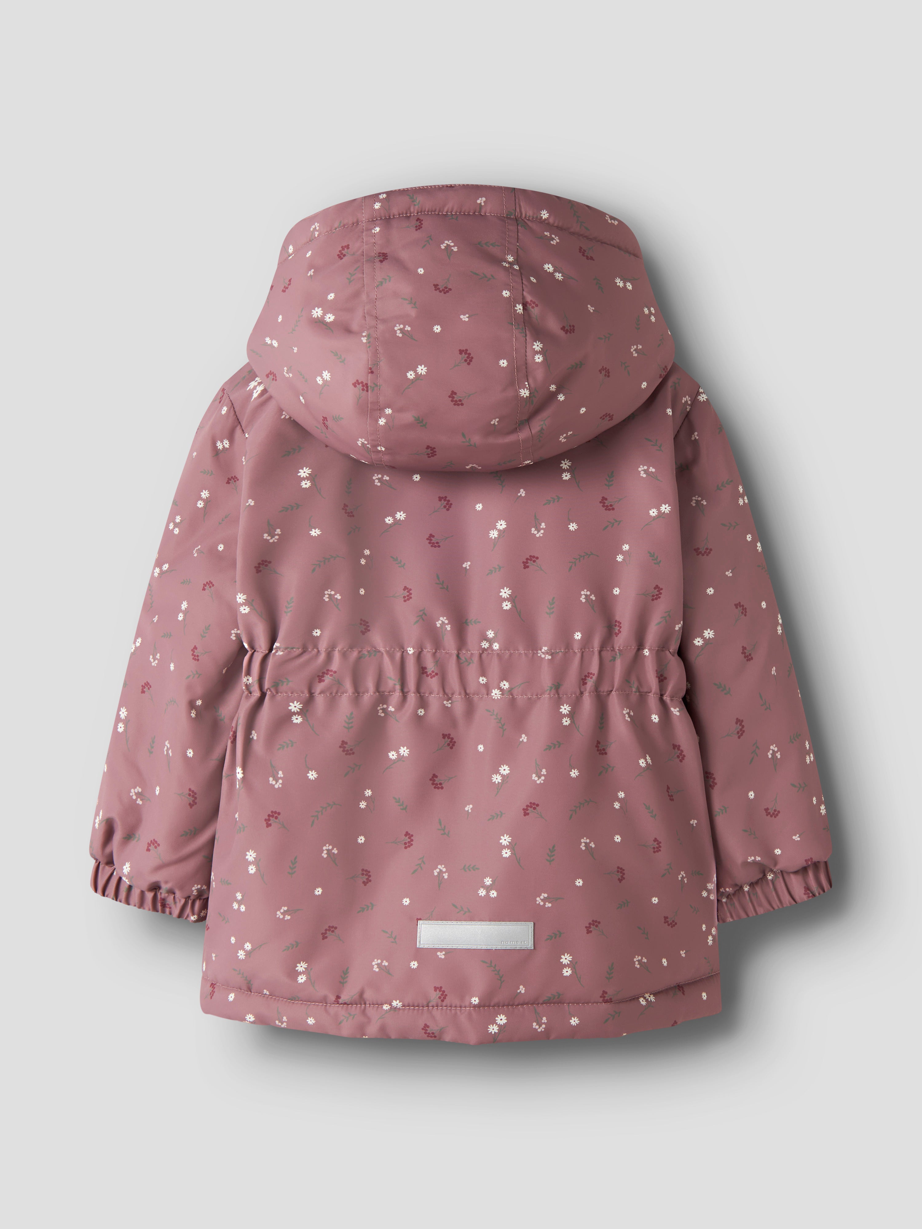 Chaqueta Floral Malva Mini