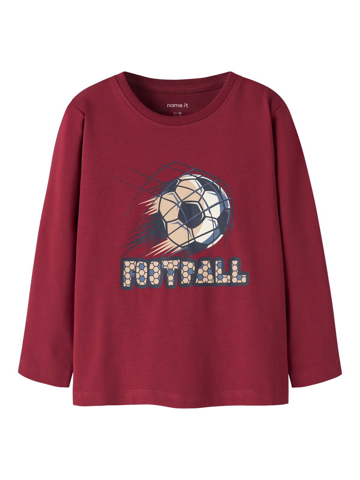 Camiseta Football Roja Mini