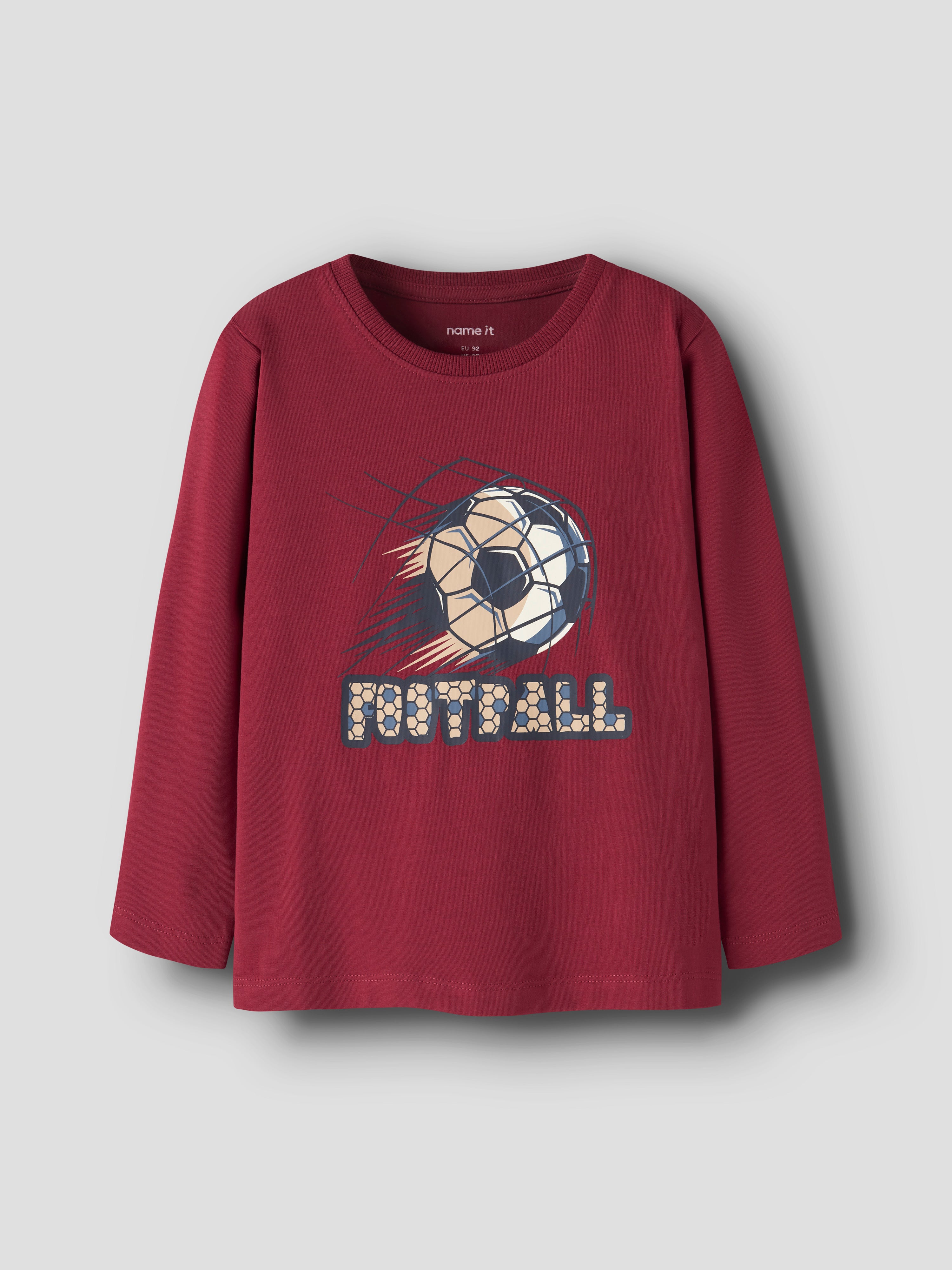 Camiseta Football Roja Mini