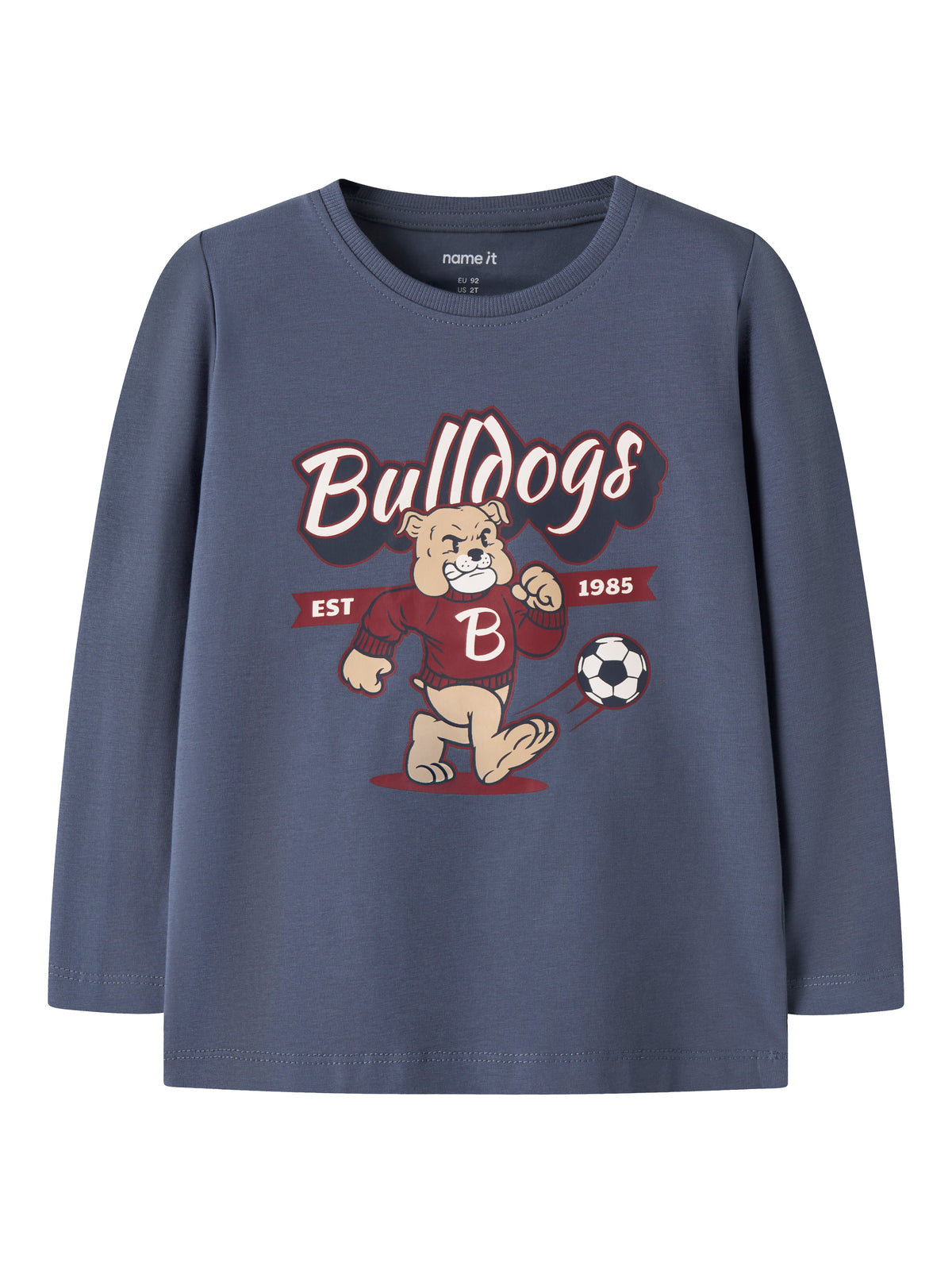 Camiseta Bulldogs Azul Mini
