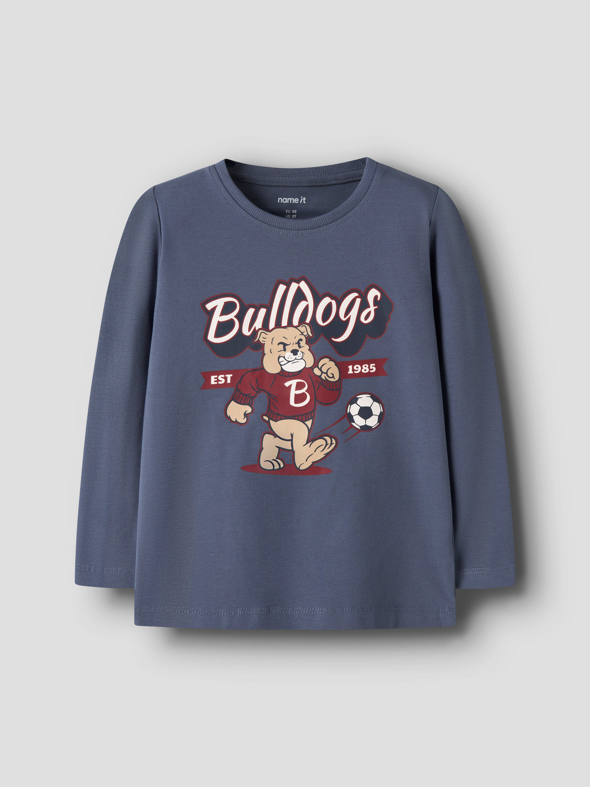 Camiseta Bulldogs Azul Mini