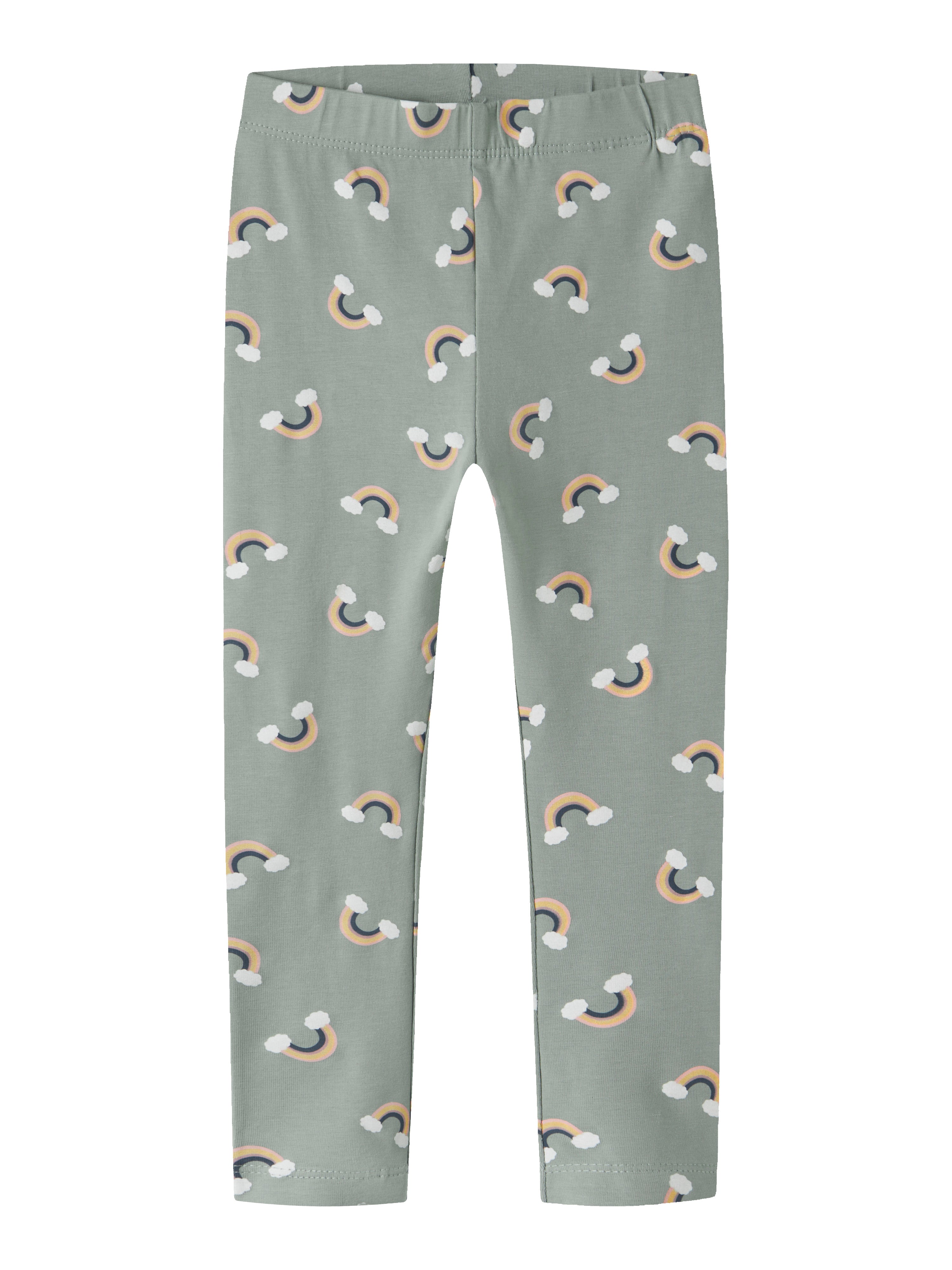 Legging Arcoíris Verde Mini