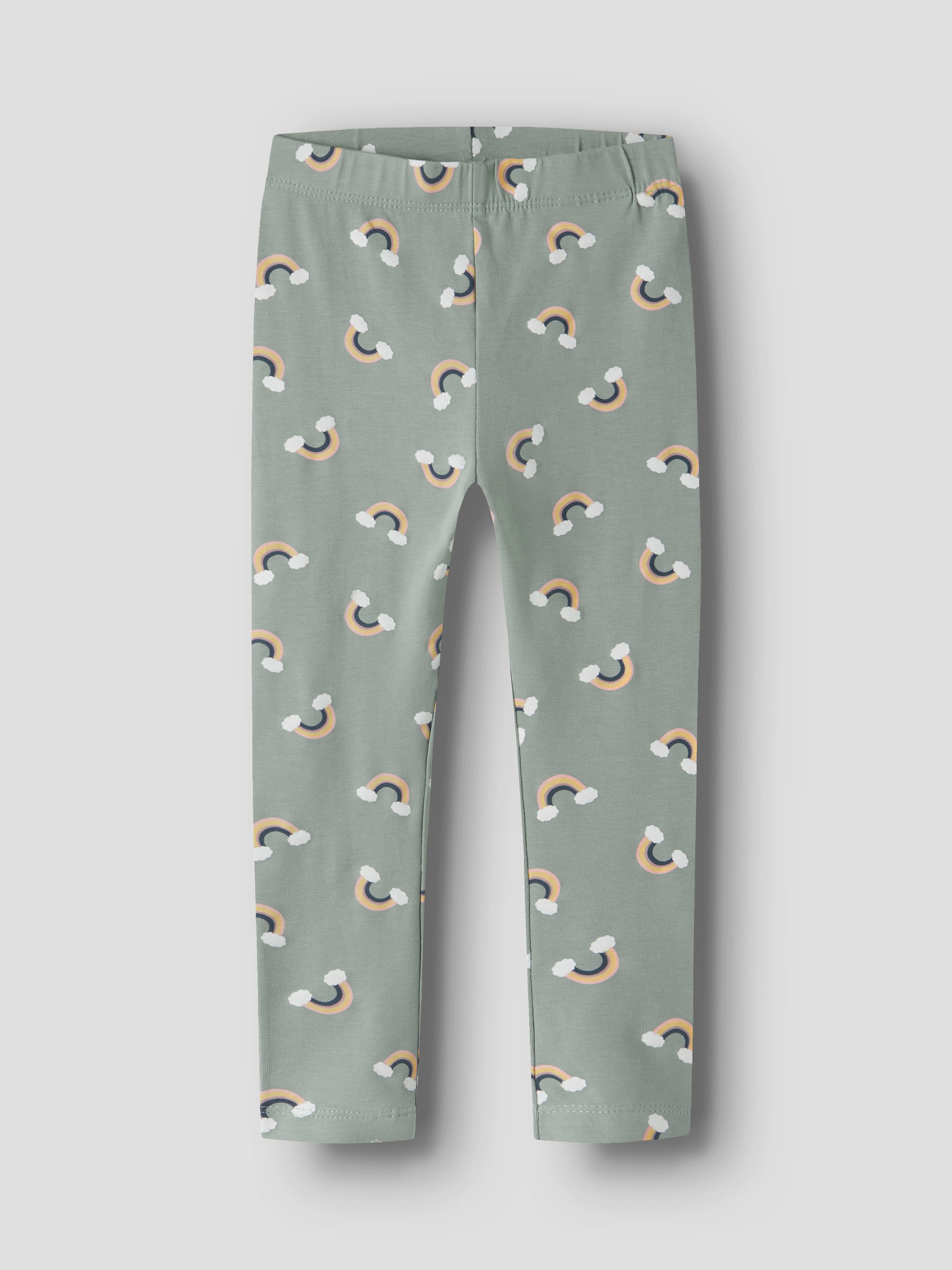 Legging Arcoíris Verde Mini