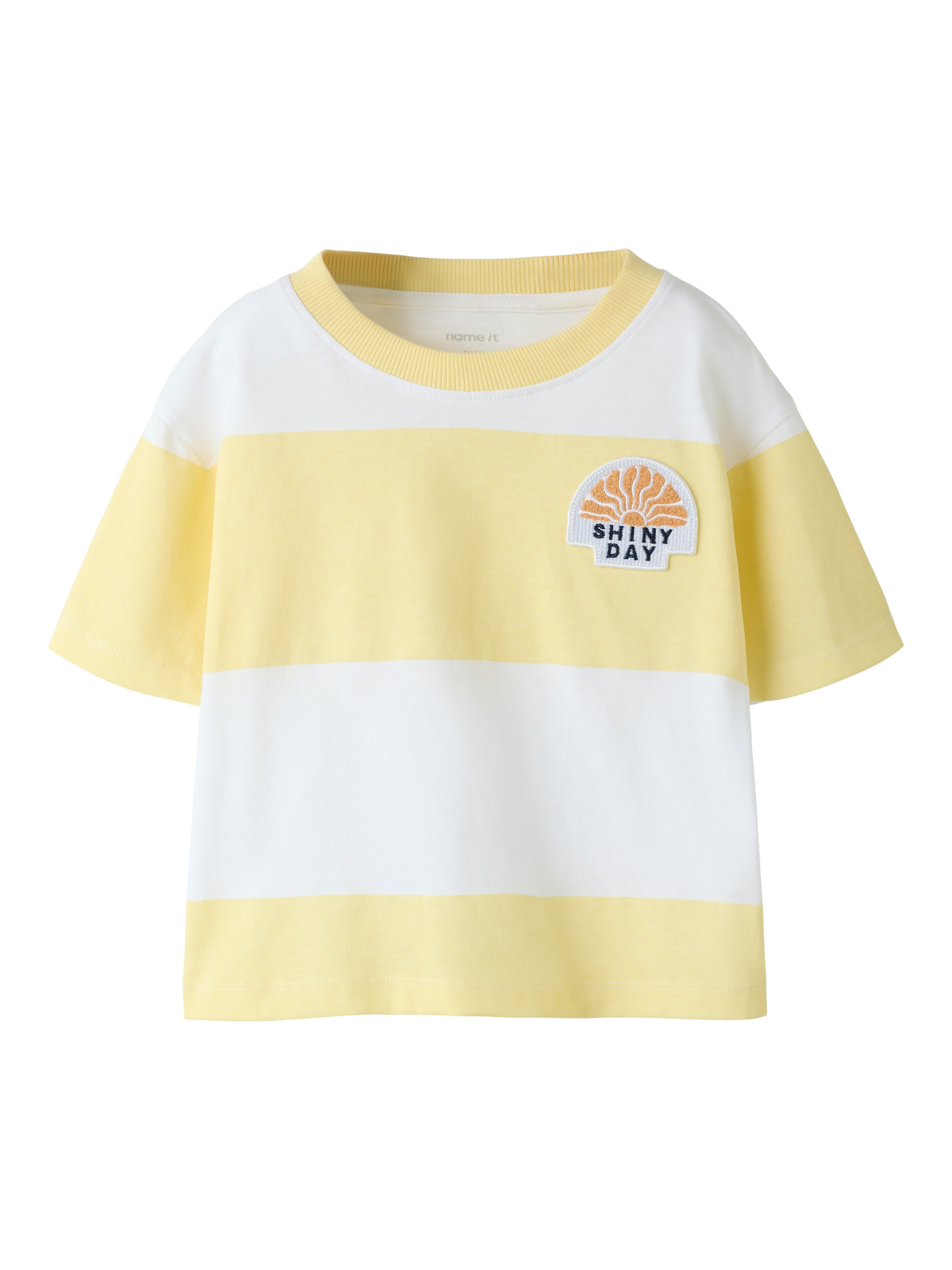 Camiseta Shiny Day Amarilla Mini