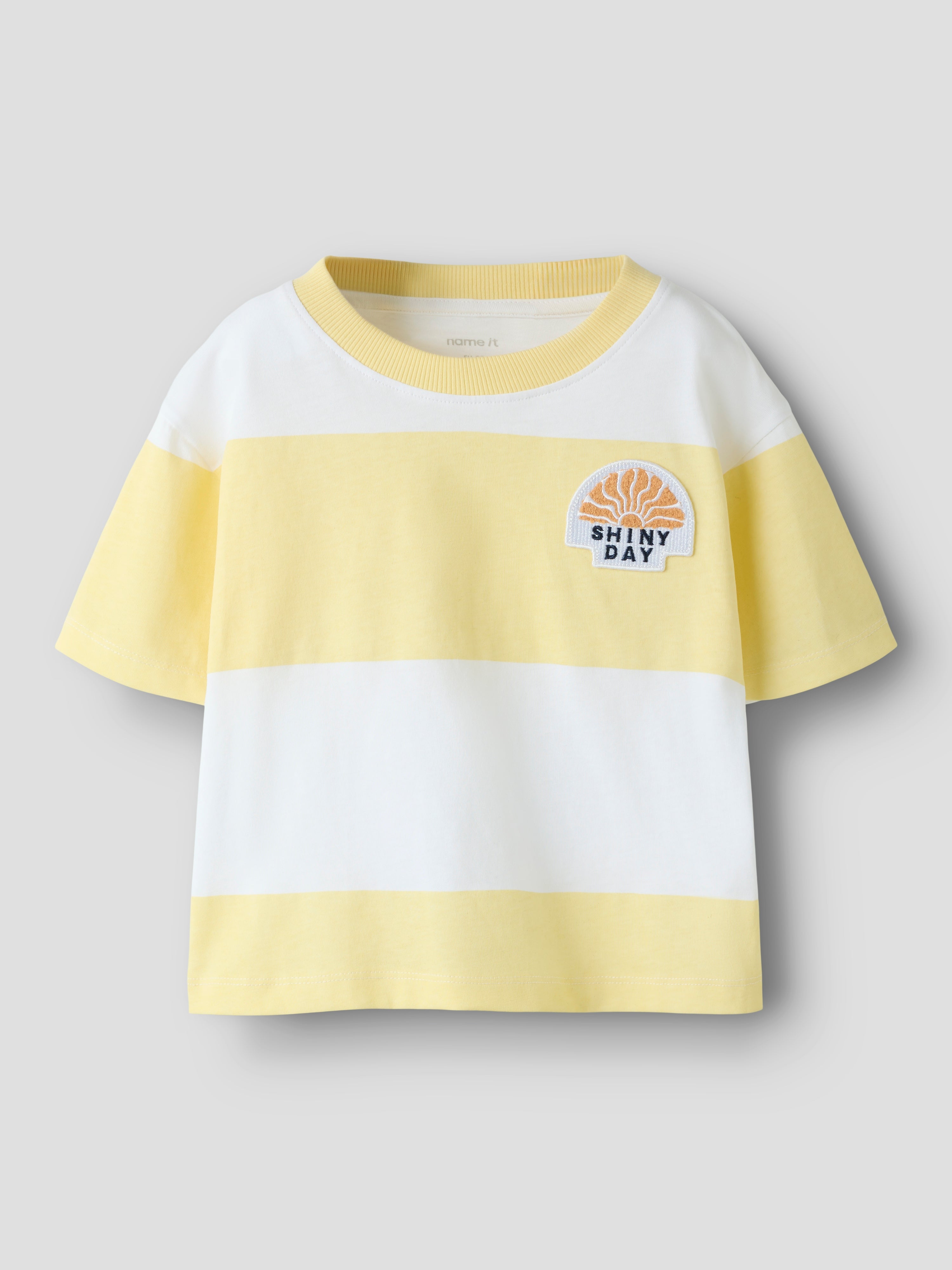 Camiseta Shiny Day Amarilla Mini