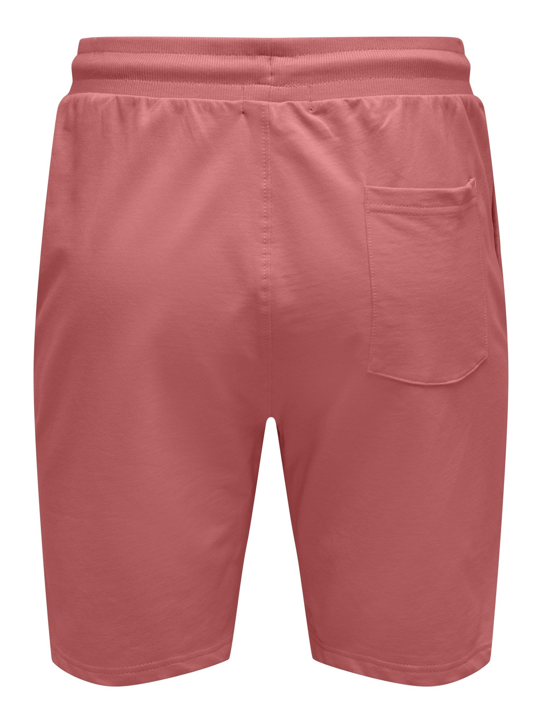 Pantalón Corto Chándal Burdeos