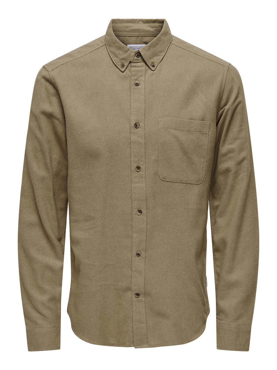 Camisa Gudmund Chinchilla
