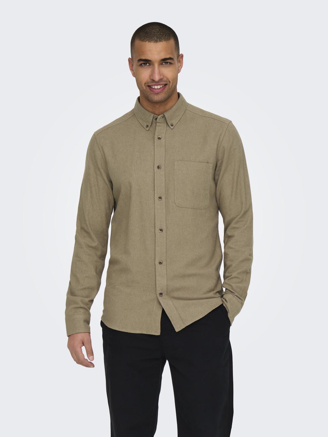 Camisa Gudmund Chinchilla