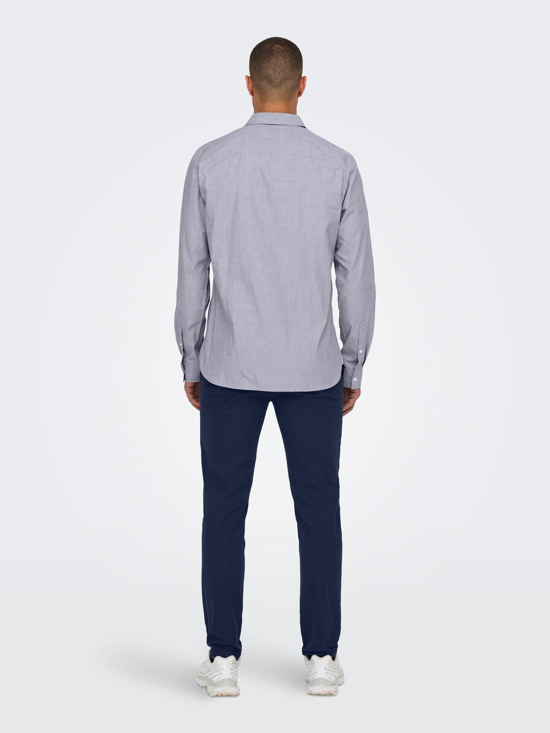 Camisa Gudmund Slim Azul