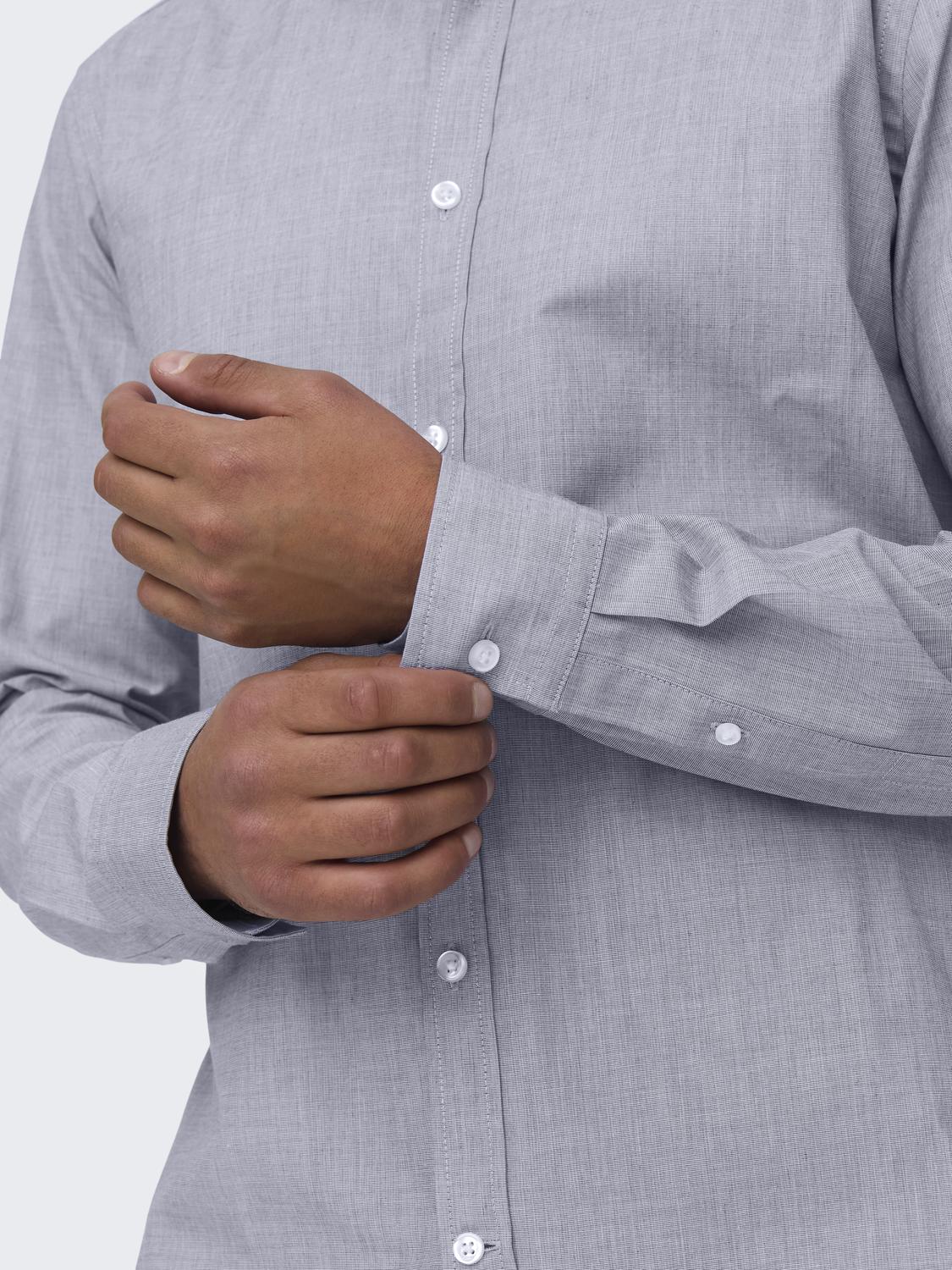 Camisa Gudmund Slim Azul