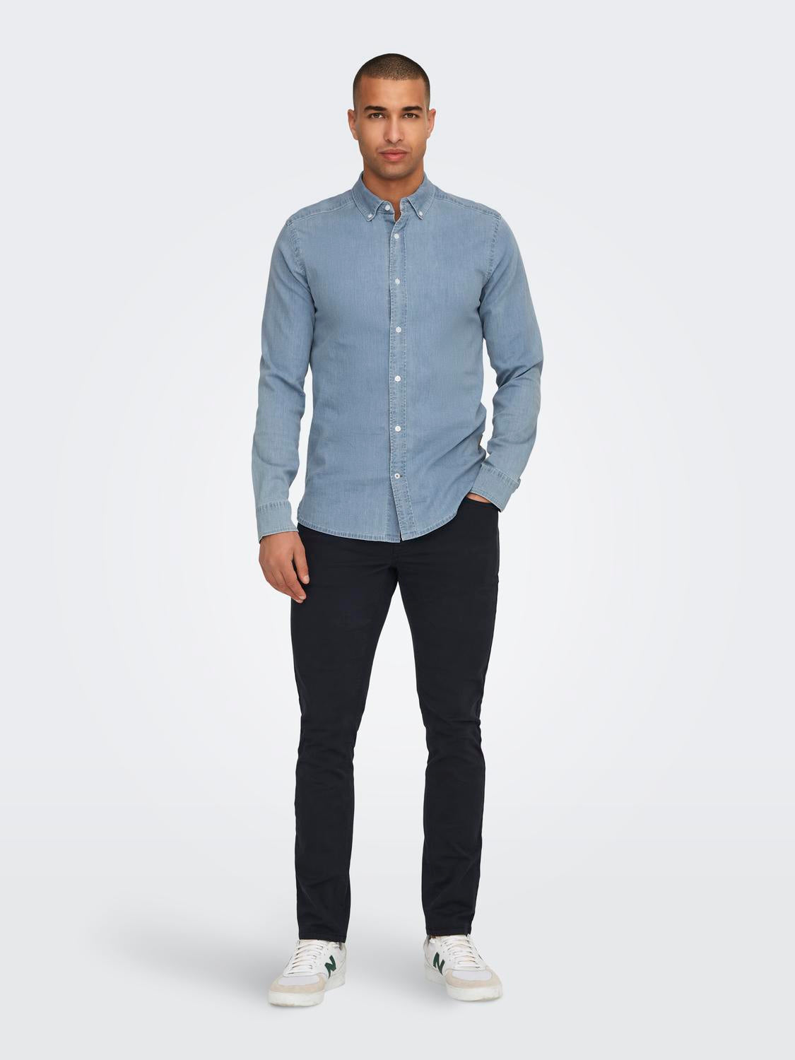 Camisa Conrad Slim Vaquera