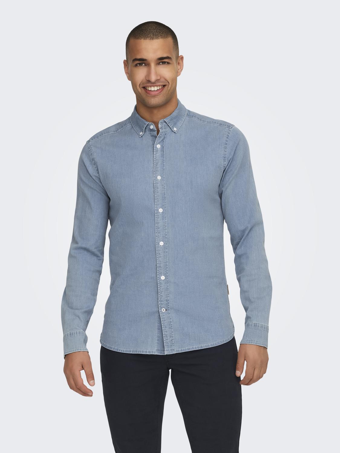 Camisa Conrad Slim Vaquera