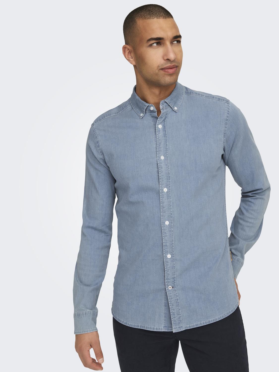 Camisa Conrad Slim Vaquera