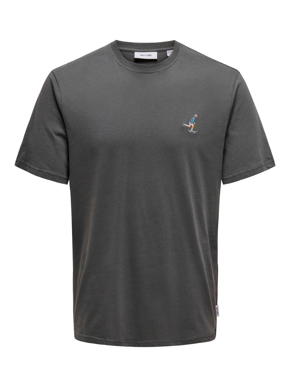 Camiseta Abe Gris