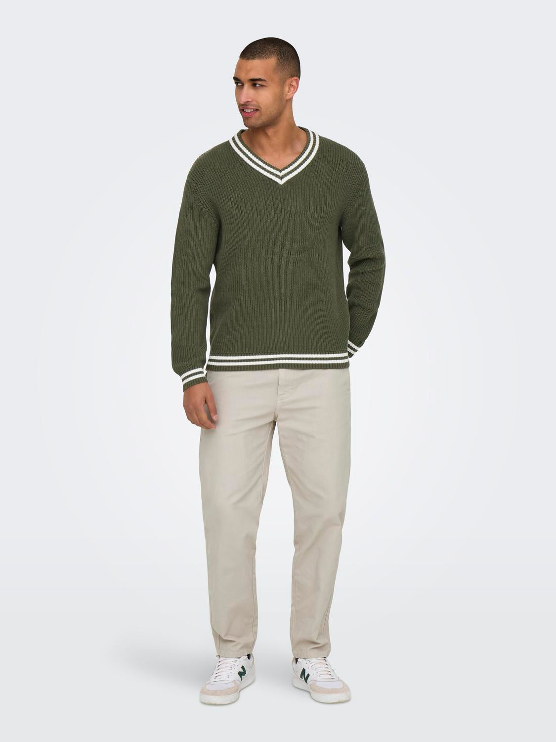 Jersey Lima Trenzado Olive