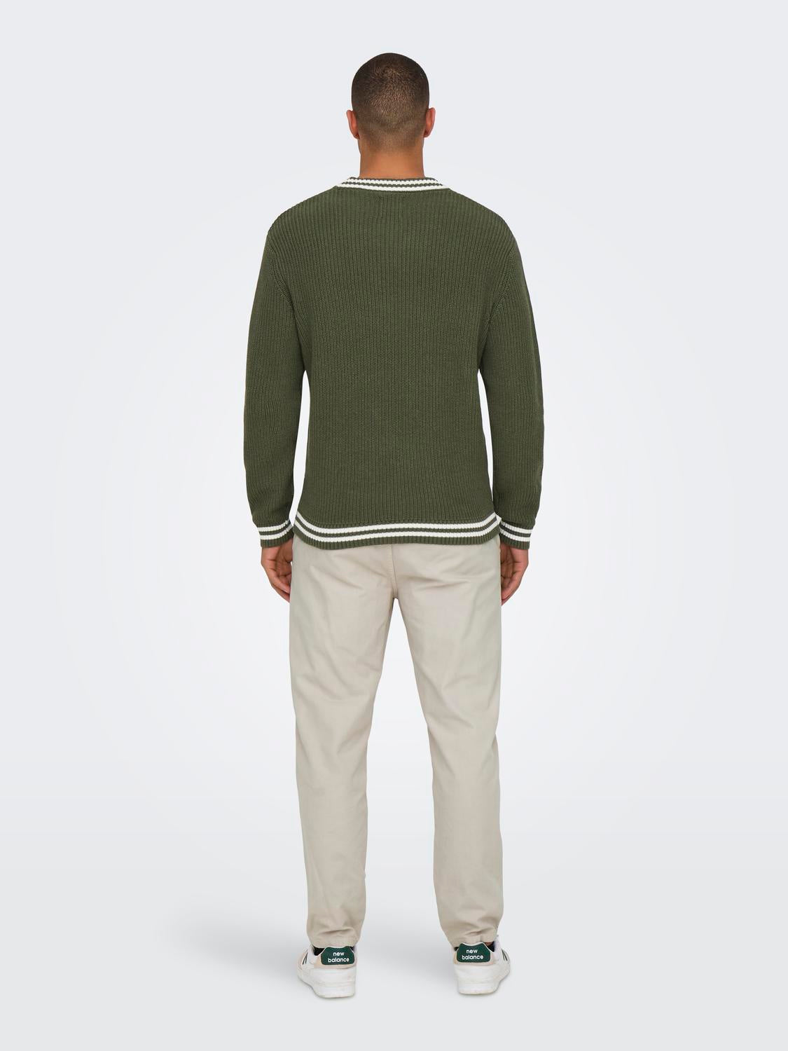 Jersey Lima Trenzado Olive