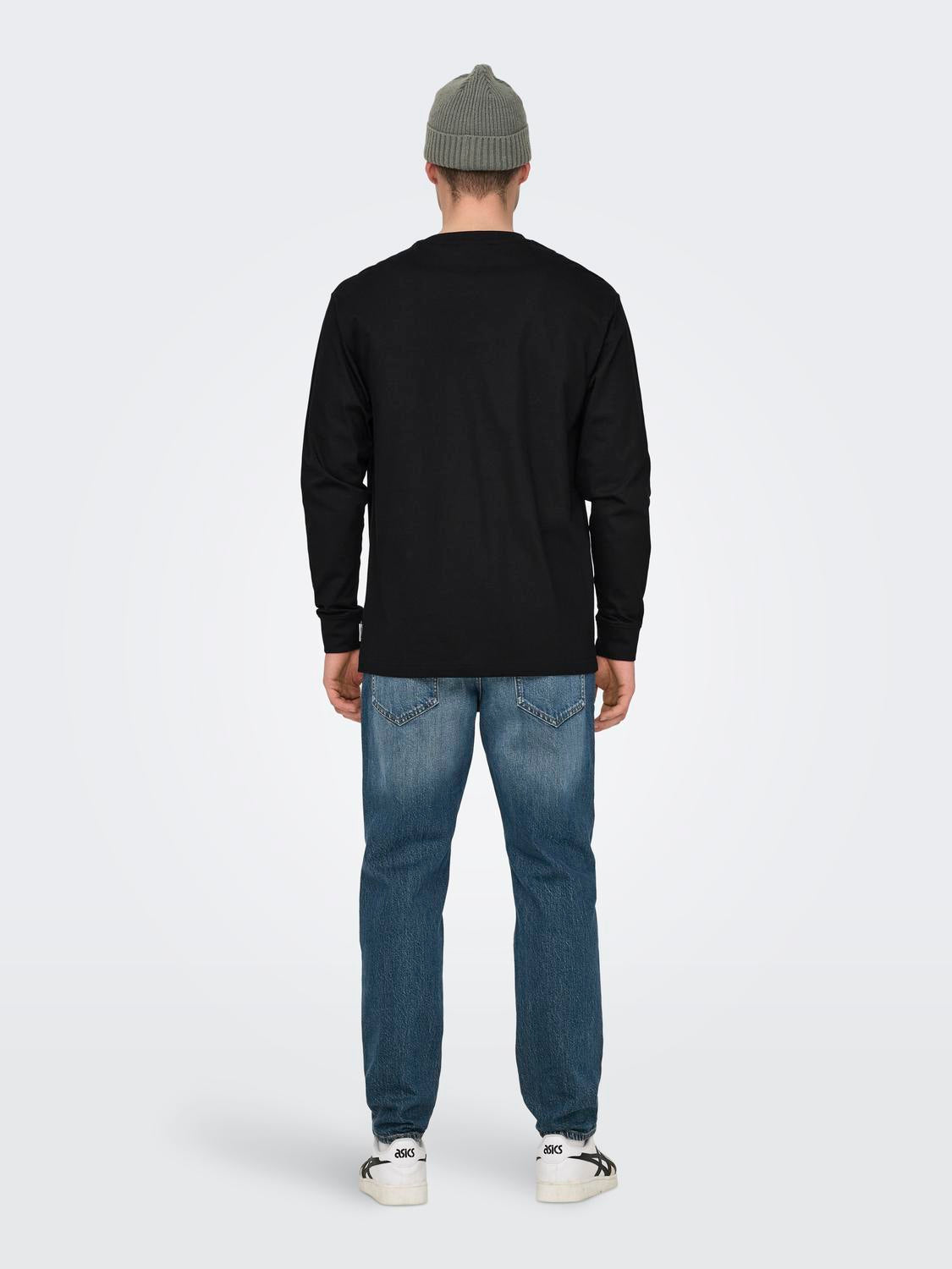 Sudadera Fred Negra
