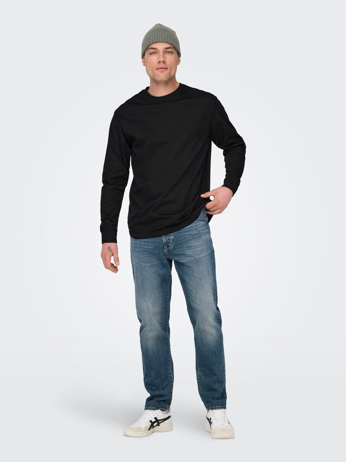 Sudadera Fred Negra