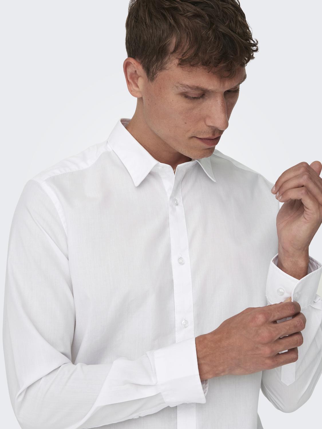 Camisa Sane Slim Blanca