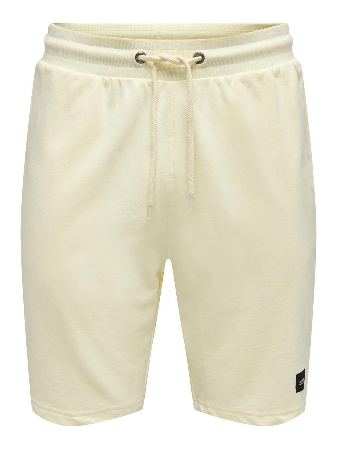 Pantalón Corto Chándal Amarillo