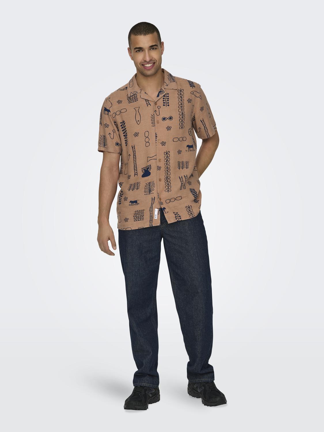 Camisa Alvin Coral