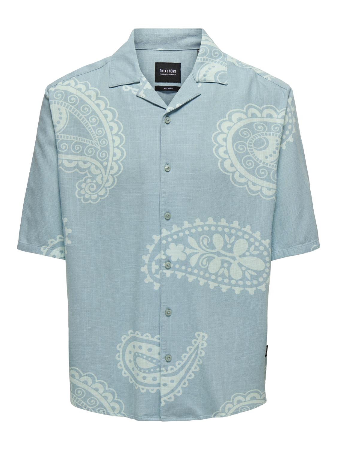 Camisa Austin Turquesa