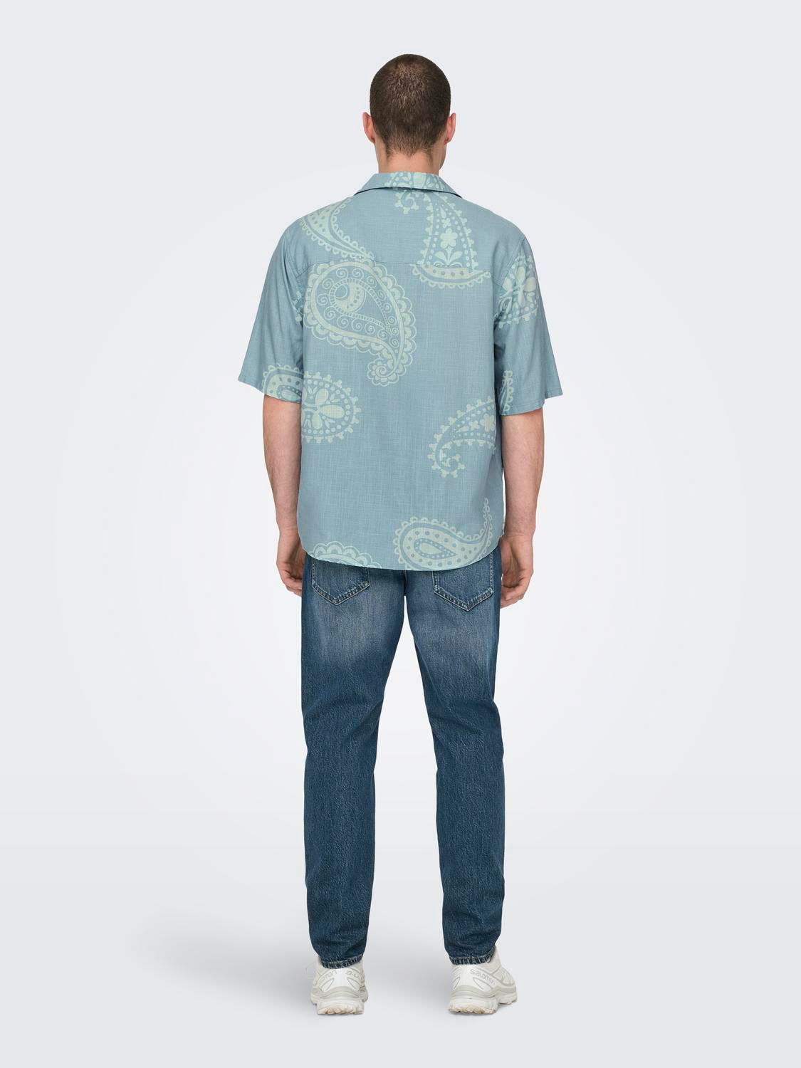 Camisa Austin Turquesa