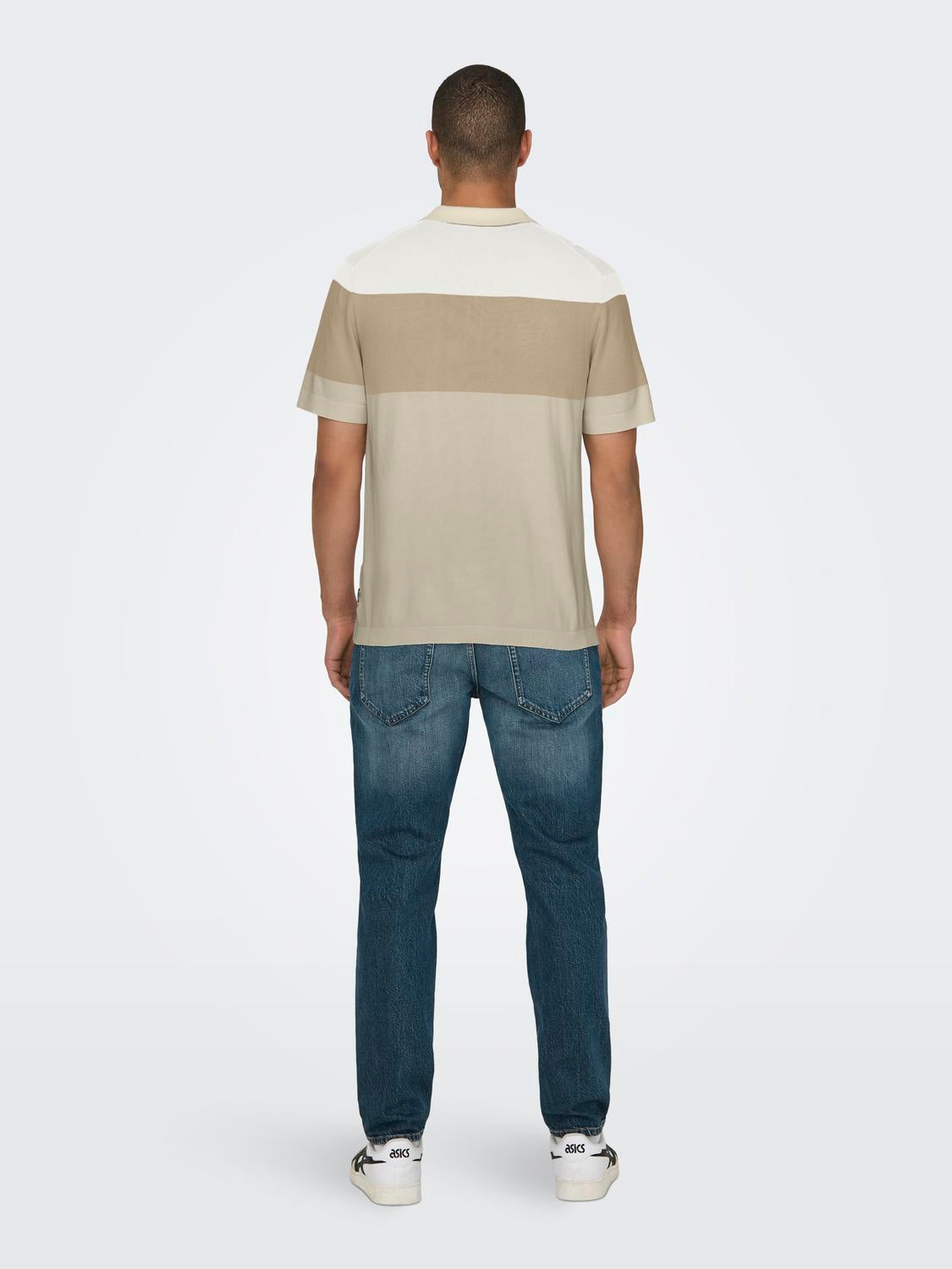 Polo Wyler Tricolor Beige