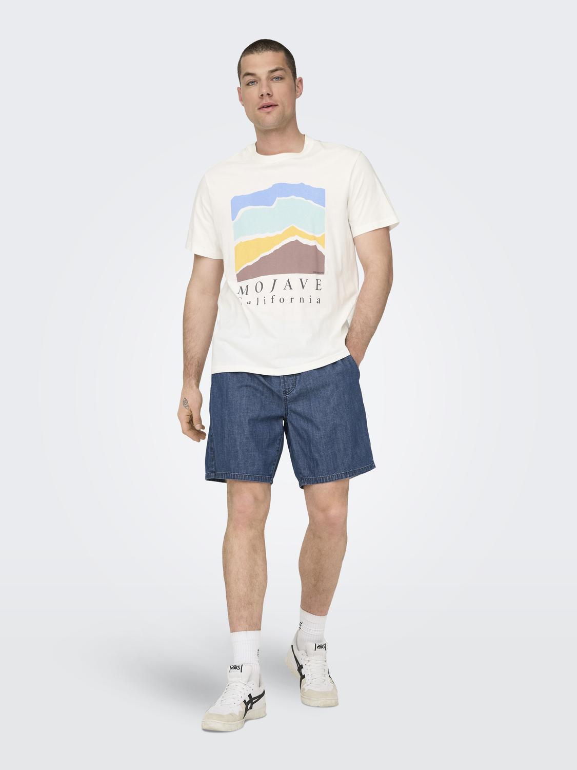 Camiseta Mojave California Blanca