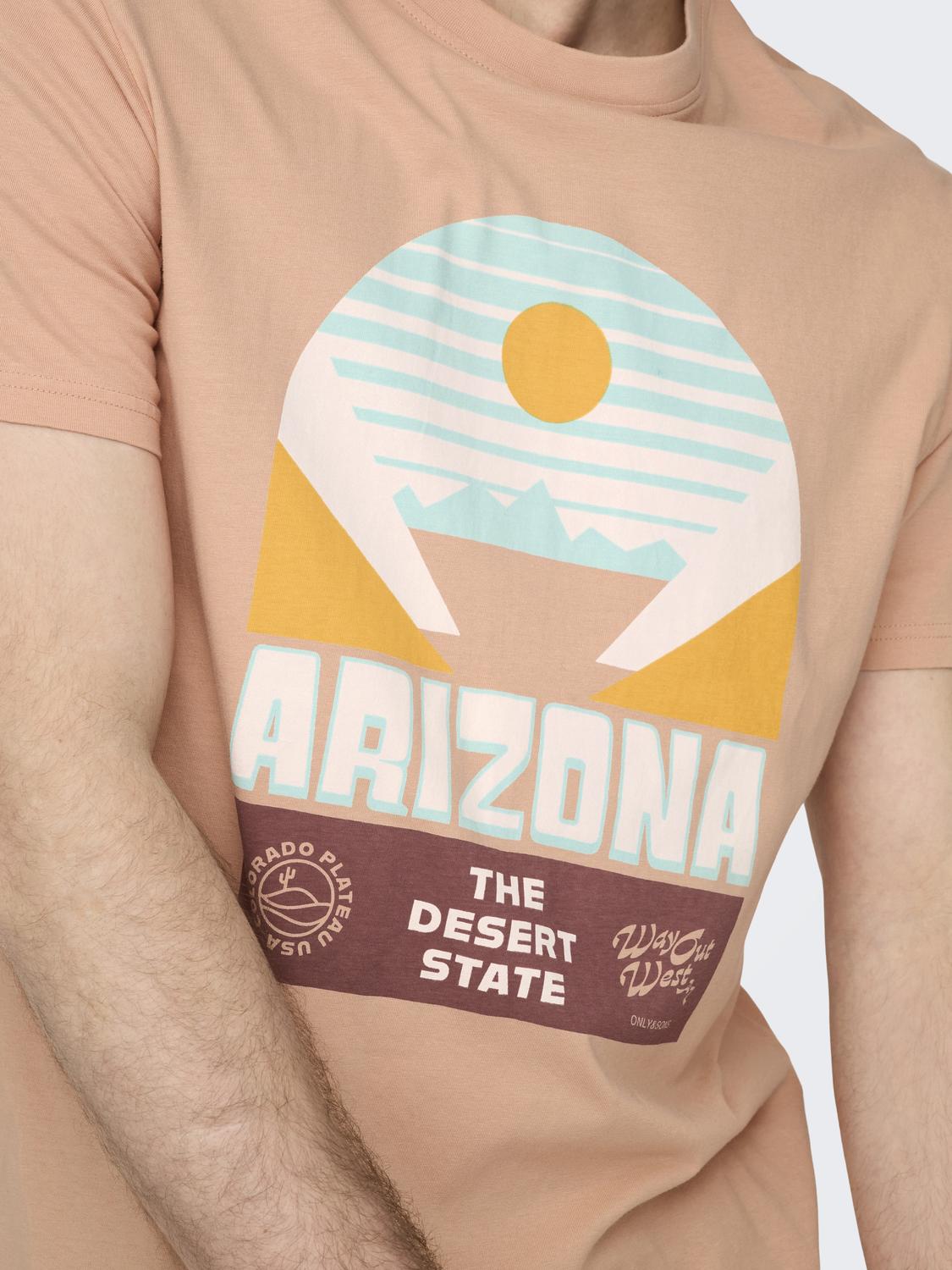 Camiseta Arizona Coral