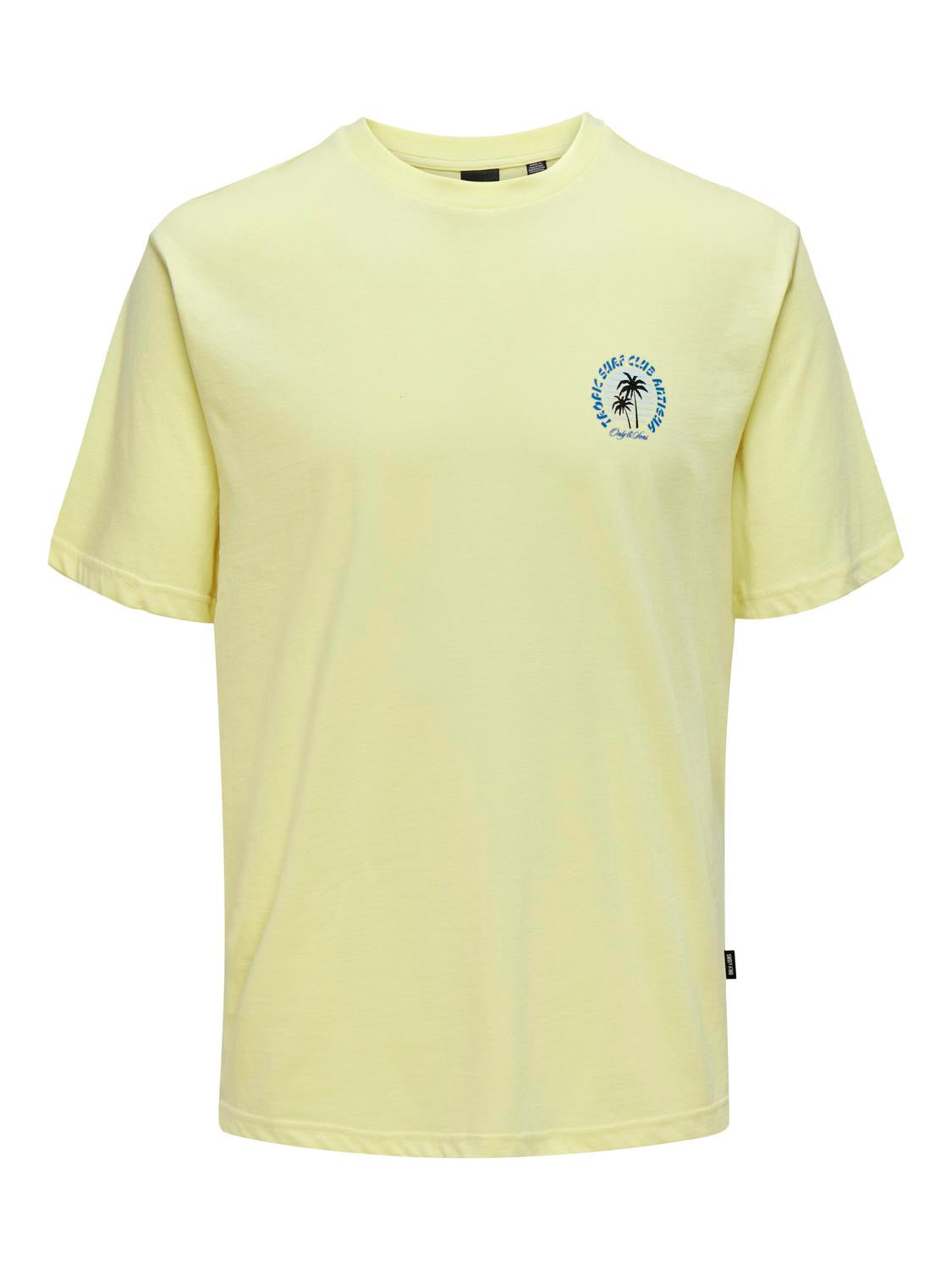 Camiseta Marlowe Amarillo Pastel