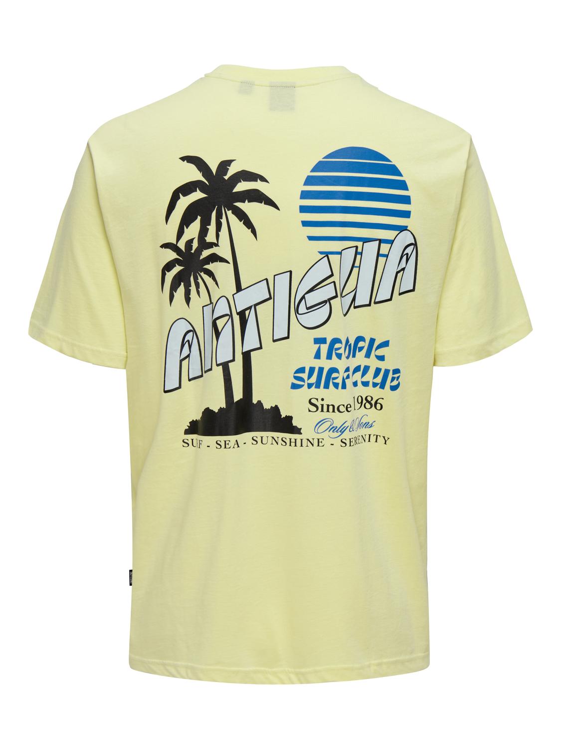 Camiseta Marlowe Amarillo Pastel