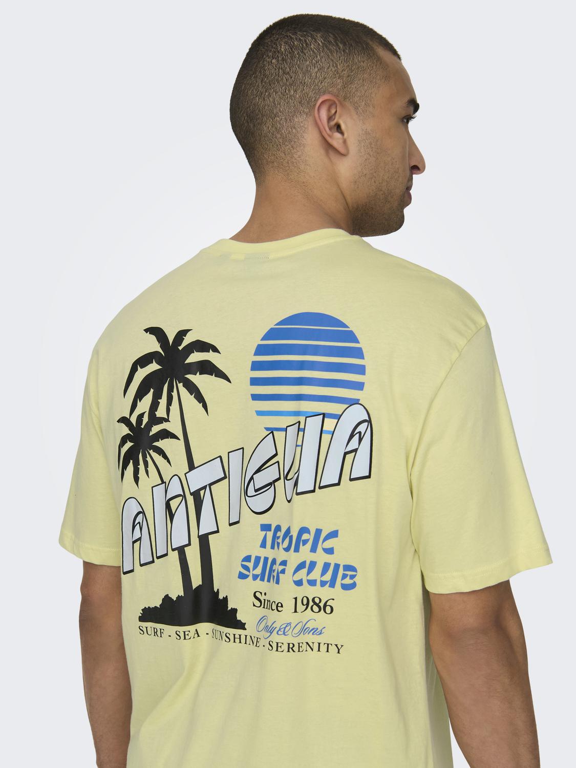 Camiseta Marlowe Amarillo Pastel