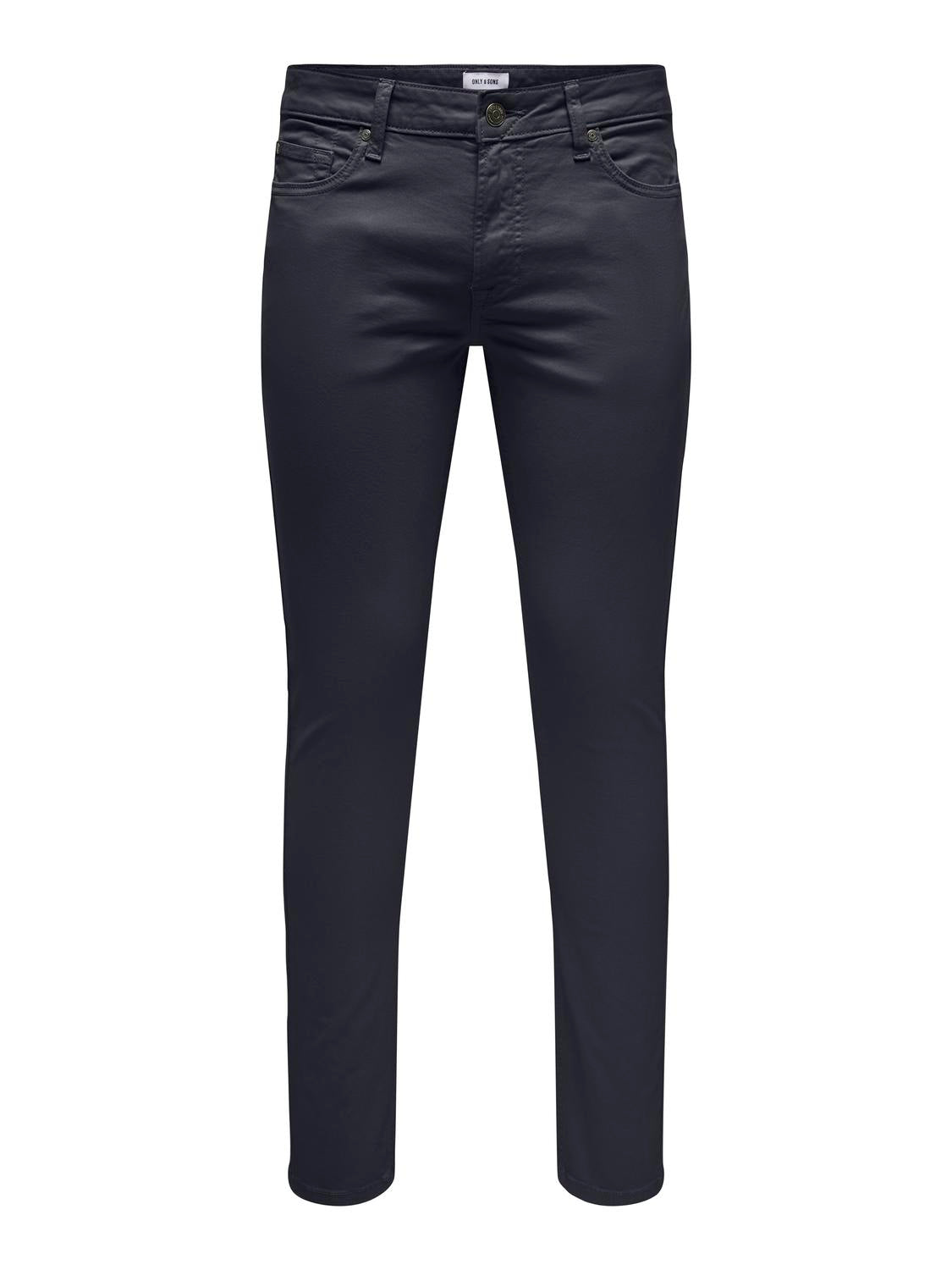Pantalón Loom Slim 0124 Marino