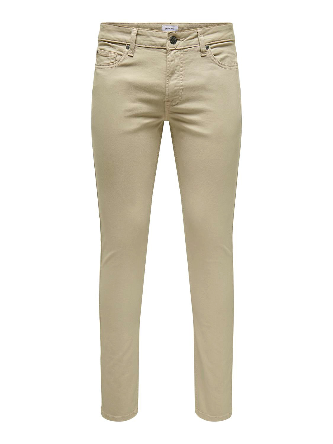 Pantalón Loom Slim 0124 Khaki