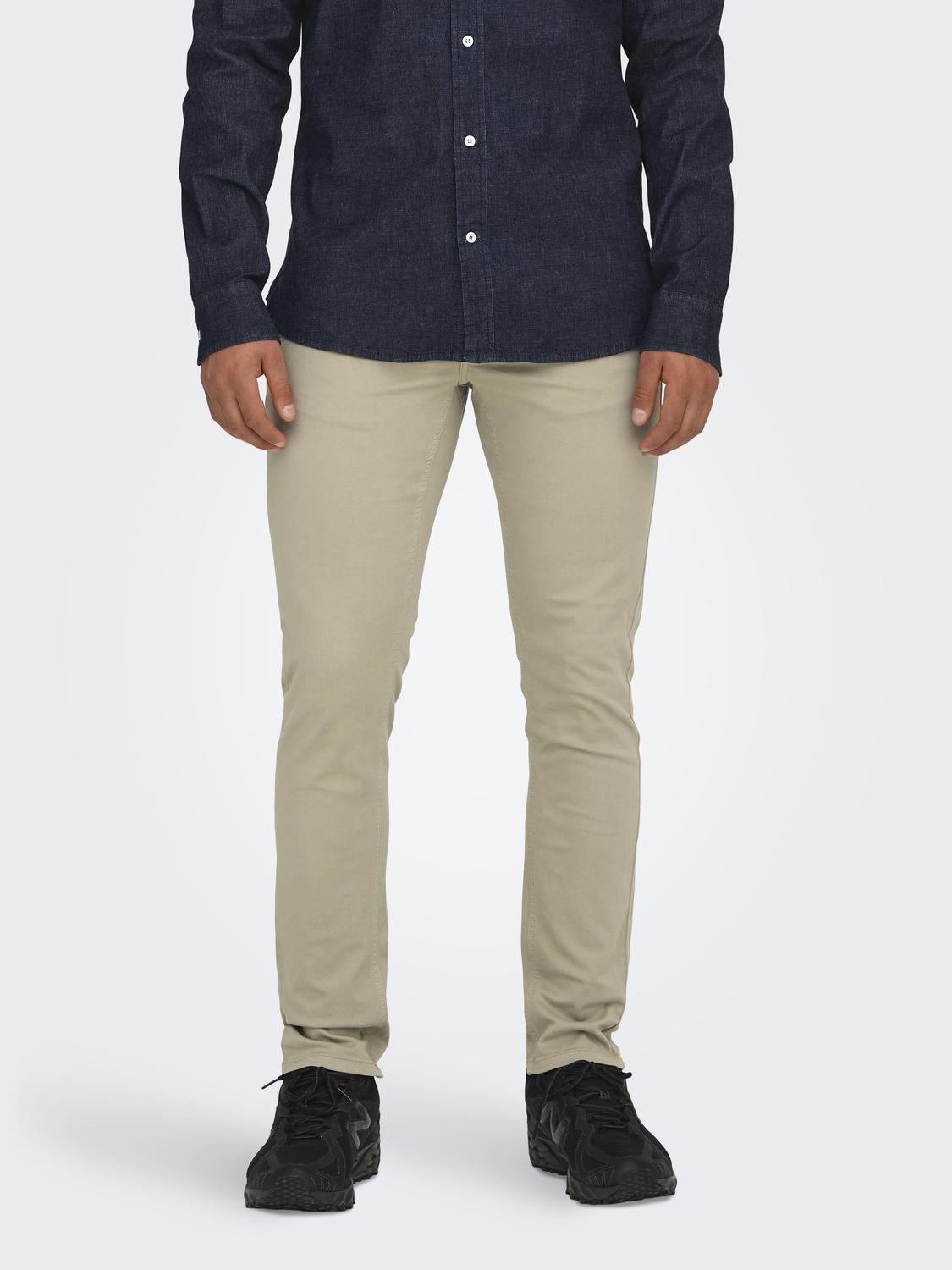 Pantalón Loom Slim 0124 Khaki