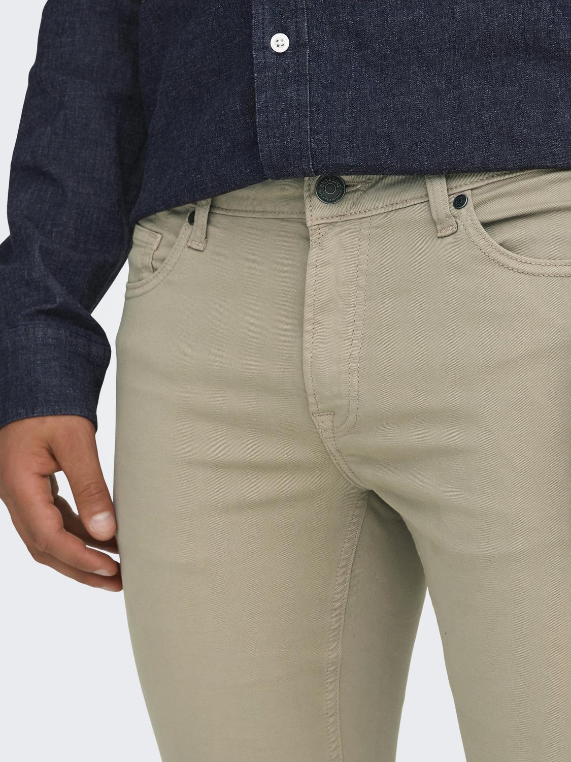 Pantalón Loom Slim 0124 Khaki