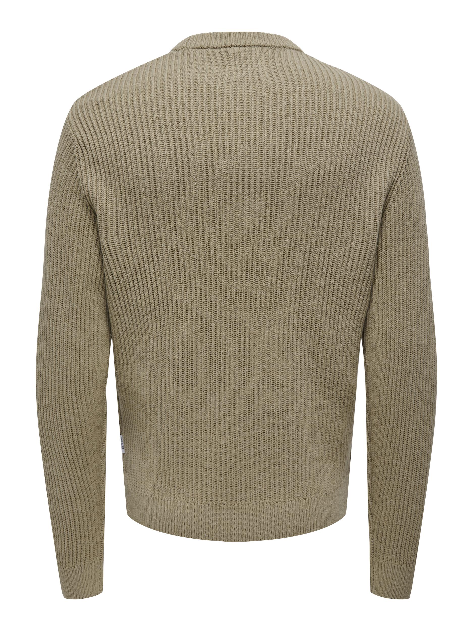 Jersey Fergal Trenzado Chinchilla