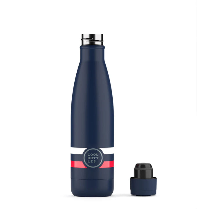 Botella Estampada 500ML Navy Blue