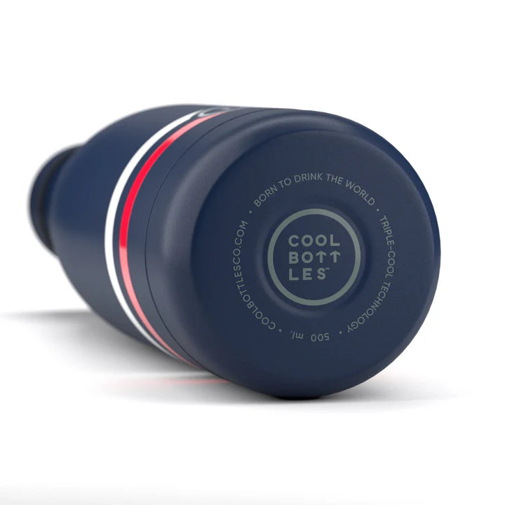 Botella Estampada 500ML Navy Blue
