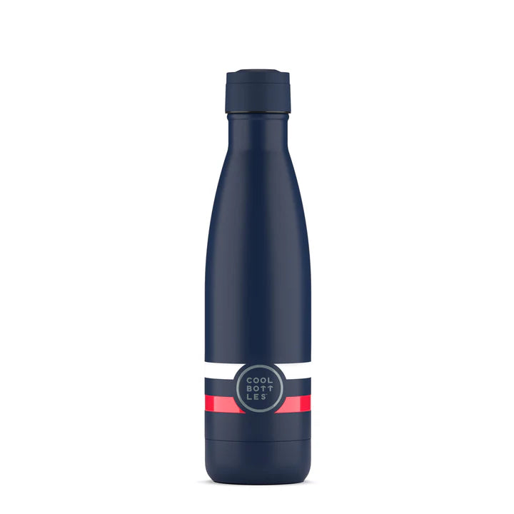 Botella Estampada 500ML Navy Blue