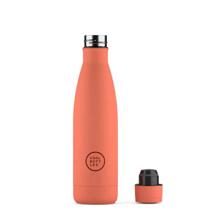 Botella Lisa 500ML Pastel Coral