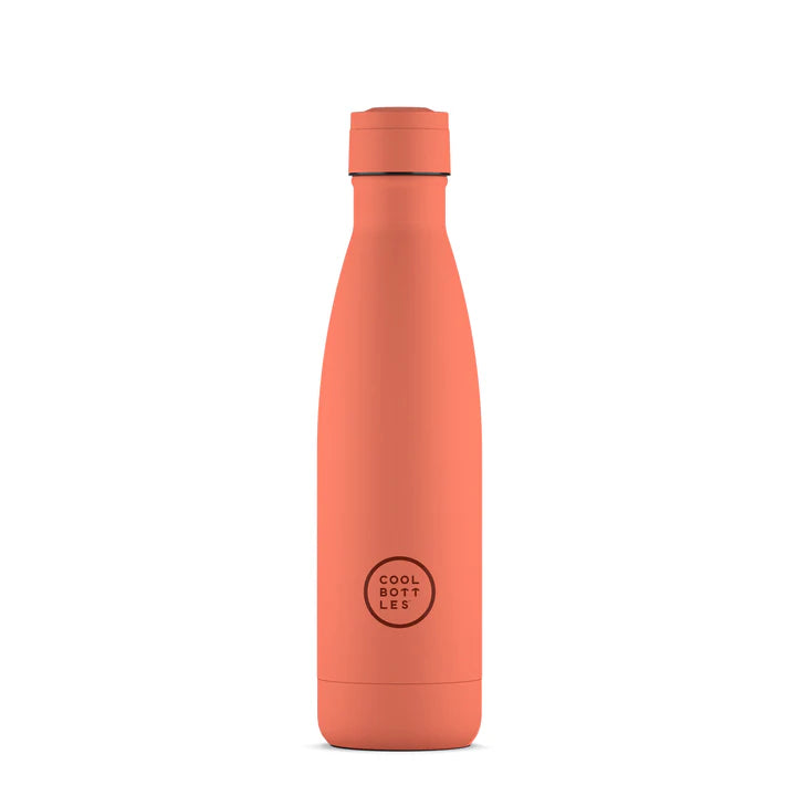 Botella Lisa 500ML Pastel Coral