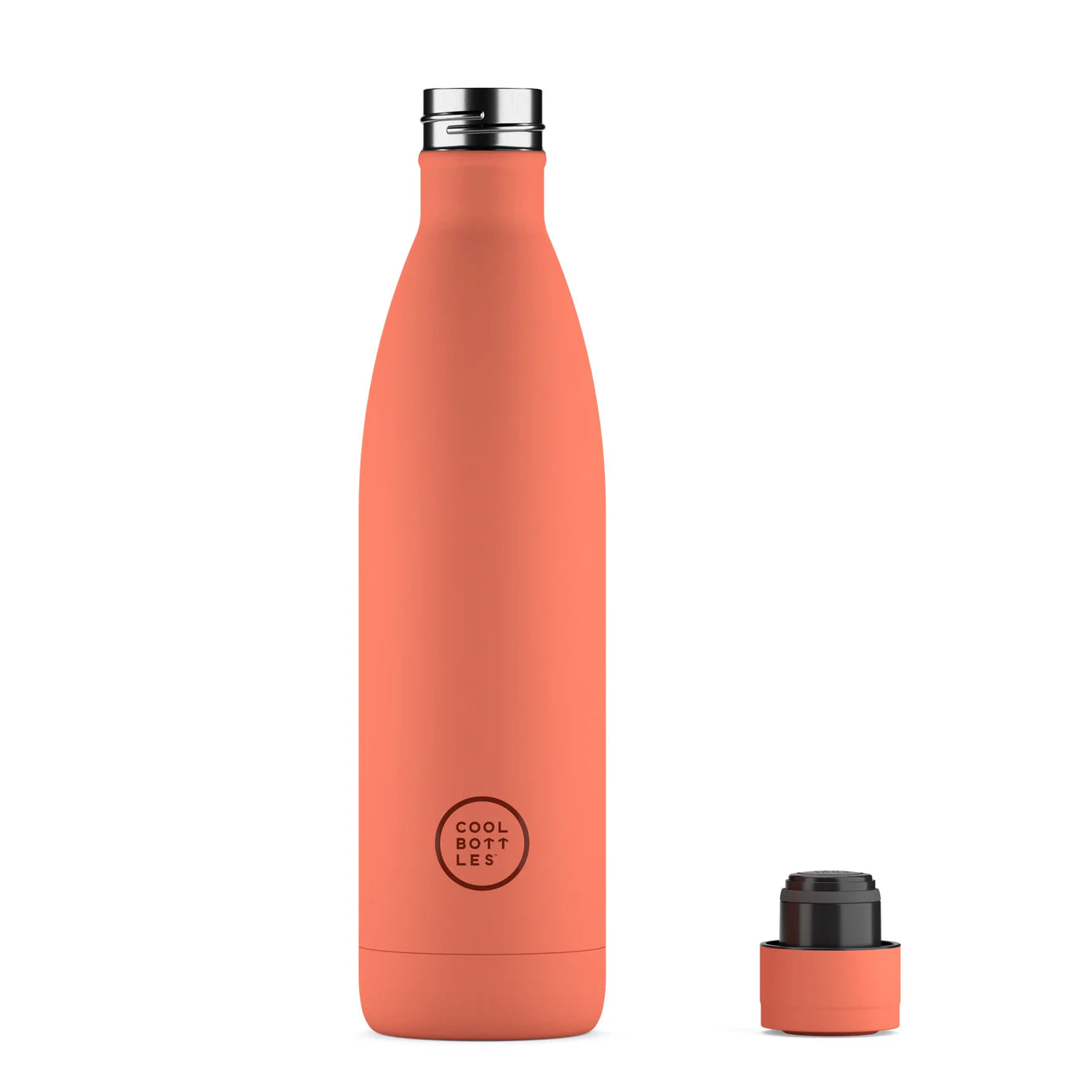 Botella Lisa 750ML Pastel Coral