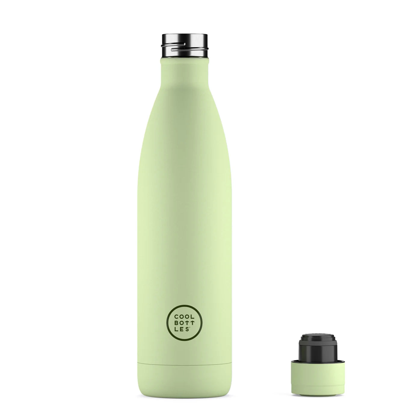 Botella Lisa 750ML Pastel Green