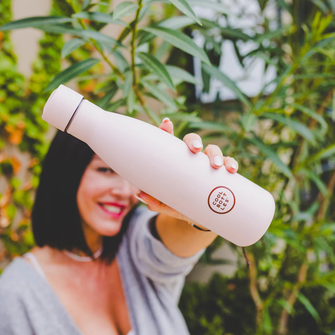 Botella Lisa 750ML Pastel Pink